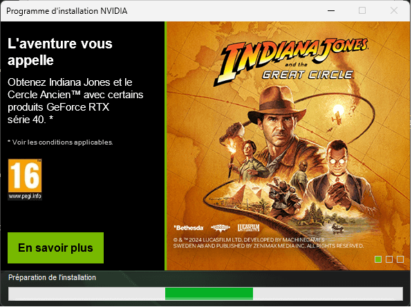 Configuration finale NVSlimmer