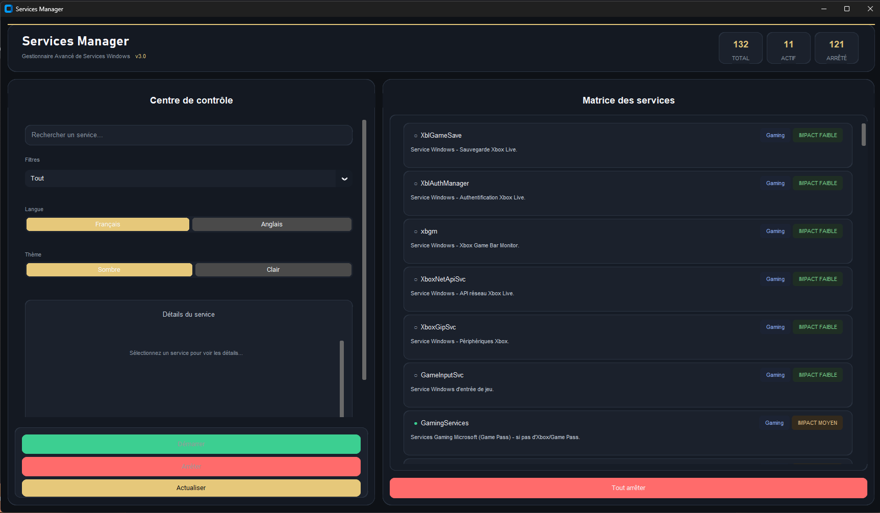 Interface Services Manager v3