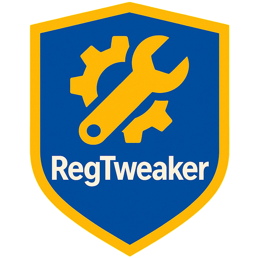 Aperçu de RegTweaker - logiciel d’optimisation registre