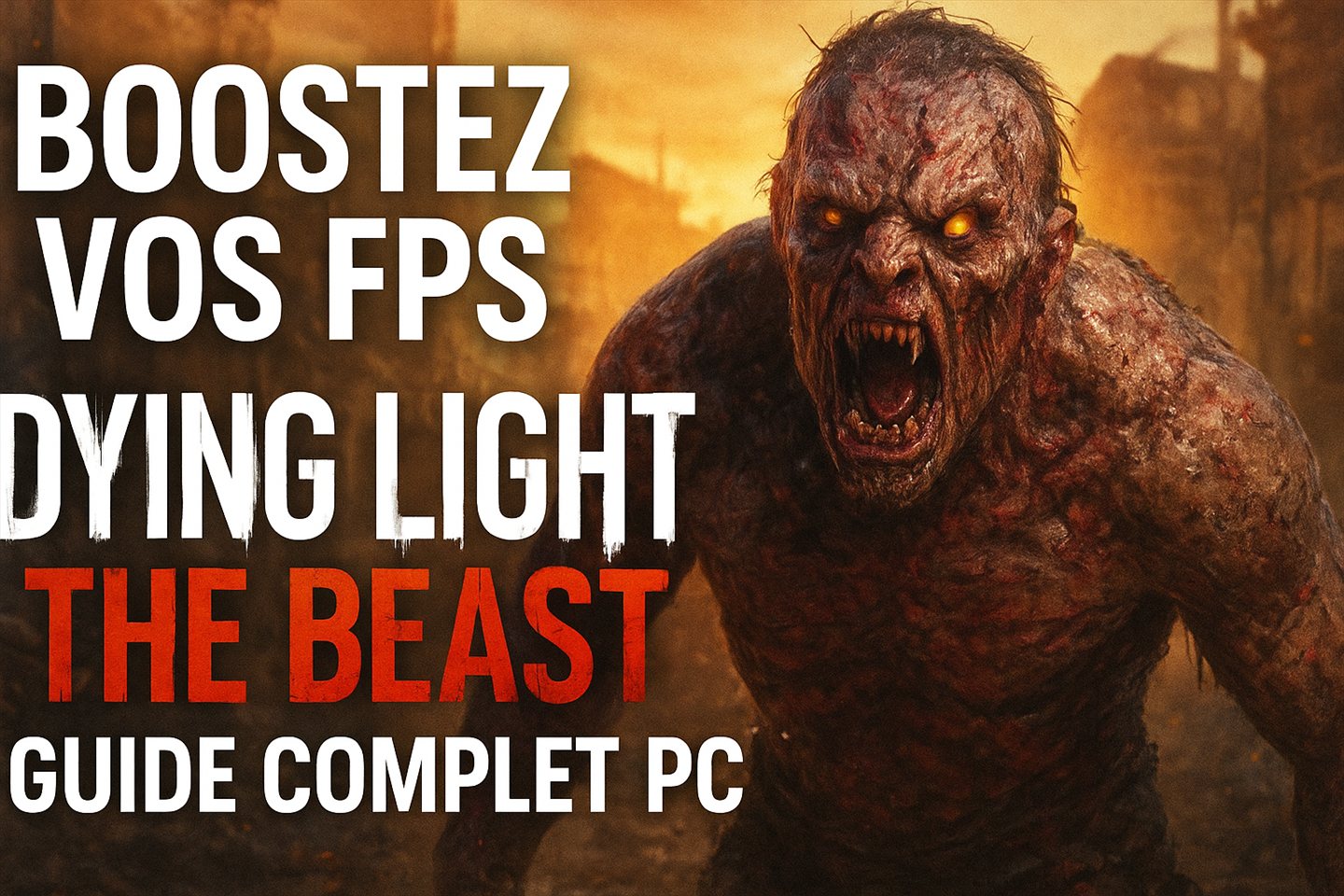 Dying Light: The Beast - Guide d'optimisation PC